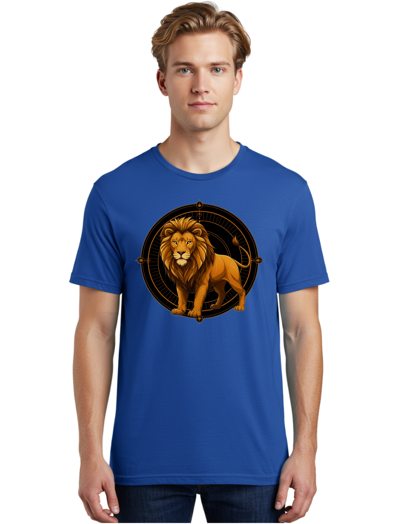 Leo-Zodiac-Sign Men'S Graphic Tee, 100% Cotton, Comfortable Casual Summer Wear, Machine Washable, Vintage Camera, Old Camera, Antique Camera, Black Camera, Classic Photography, Photography Equipment, Nostalgic Device, Film Camera, Camera Art Bam761