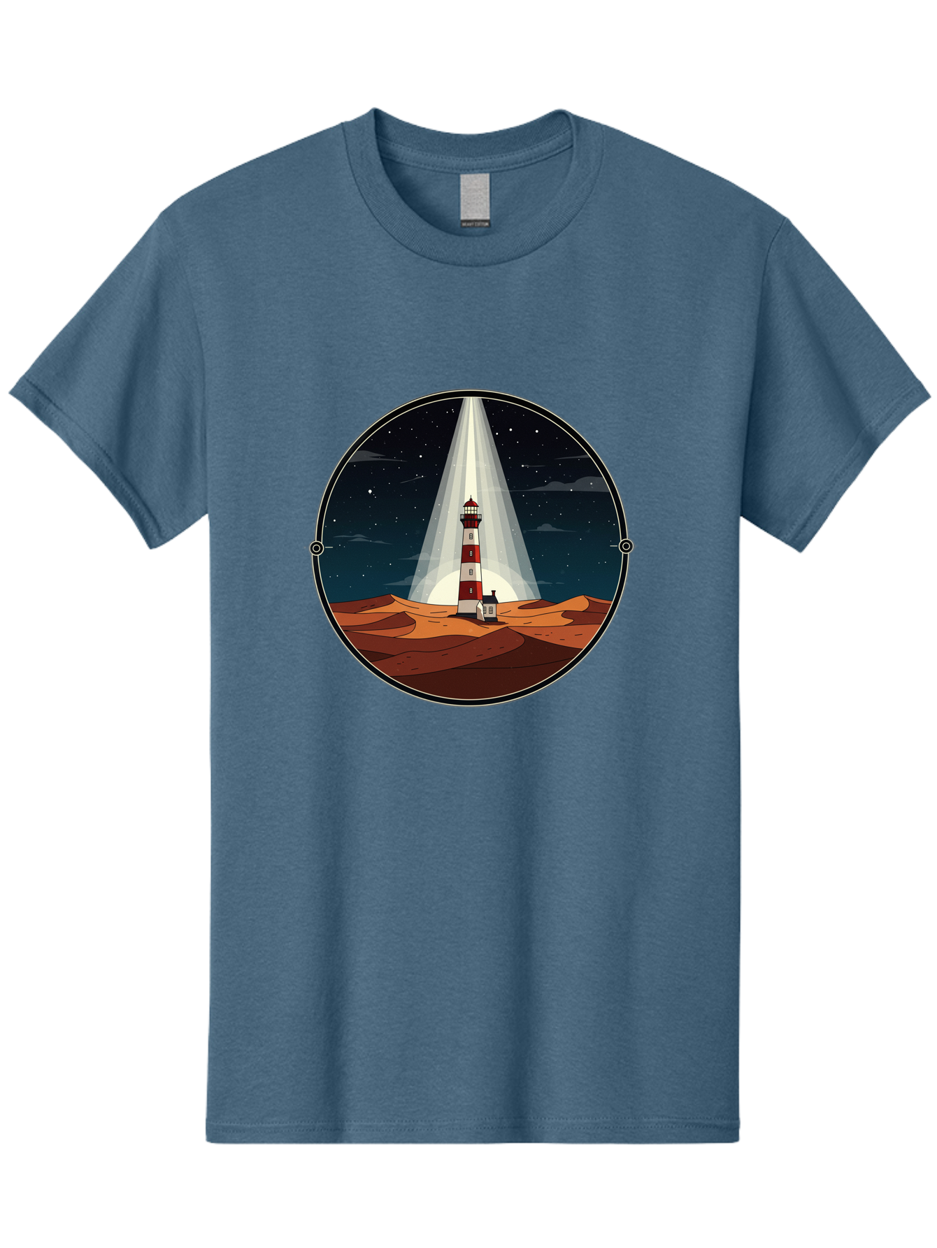 Lighthouse-1 Men'S Graphic Tee, 100% Cotton, Comfortable Casual Summer Wear, Machine Washable, Vintage Camera, Old Camera, Antique Camera, Black Camera, Classic Photography, Photography Equipment, Nostalgic Device, Film Camera, Camera Art Bam768
