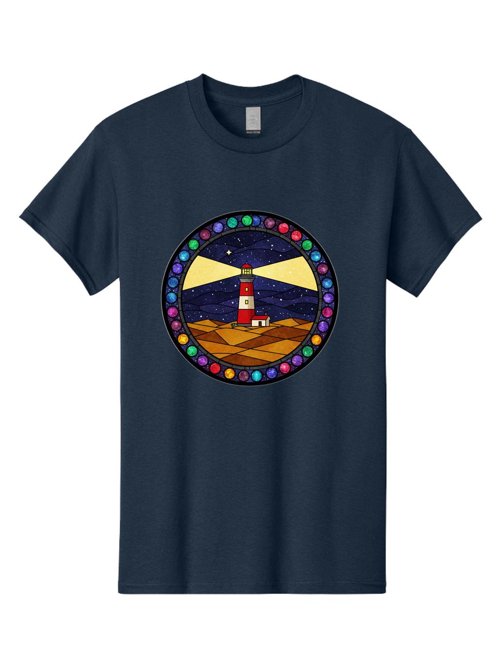 Lighthouse Men'S Graphic Tee, 100% Cotton, Comfortable Casual Summer Wear, Machine Washable, Vintage Camera, Old Camera, Antique Camera, Black Camera, Classic Photography, Photography Equipment, Nostalgic Device, Film Camera, Camera Art Bam770