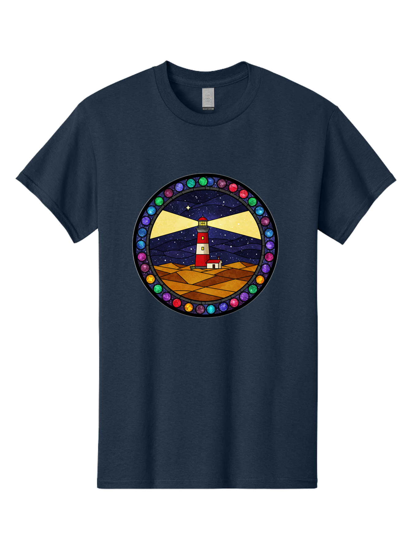 Lighthouse Men'S Graphic Tee, 100% Cotton, Comfortable Casual Summer Wear, Machine Washable, Vintage Camera, Old Camera, Antique Camera, Black Camera, Classic Photography, Photography Equipment, Nostalgic Device, Film Camera, Camera Art Bam770