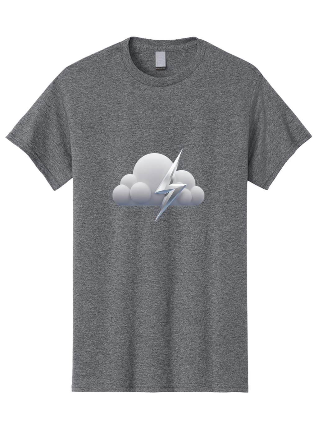 Lightning-Bolt-Cloud Men'S Graphic Tee, 100% Cotton, Comfortable Casual Summer Wear, Machine Washable, Vintage Camera, Old Camera, Antique Camera, Black Camera, Classic Photography, Photography Equipment, Nostalgic Device, Film Camera, Bam771