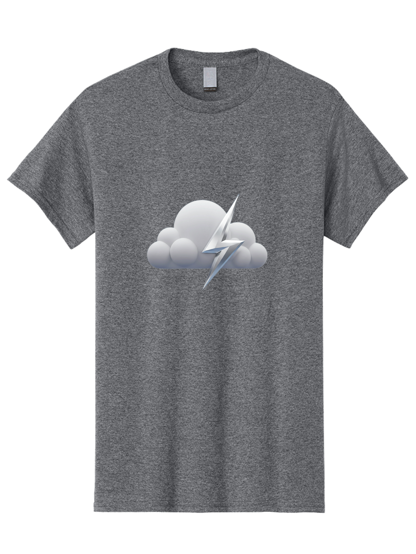 Lightning-Bolt-Cloud Men'S Graphic Tee, 100% Cotton, Comfortable Casual Summer Wear, Machine Washable, Vintage Camera, Old Camera, Antique Camera, Black Camera, Classic Photography, Photography Equipment, Nostalgic Device, Film Camera, Bam771