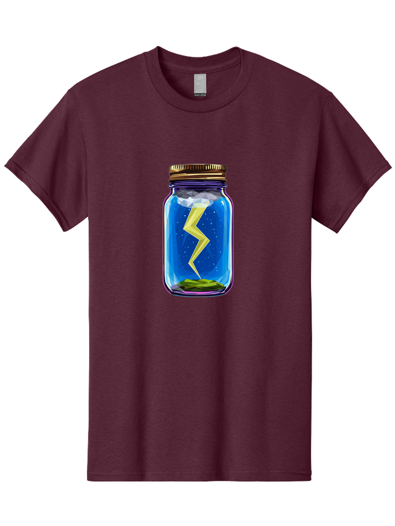 Lightning-In-A-Jar-2 Men'S Graphic Tee, 100% Cotton, Comfortable Casual Summer Wear, Machine Washable, Vintage Camera, Old Camera, Antique Camera, Black Camera, Classic Photography, Photography Equipment, Nostalgic Device, Film Camera, Bam774