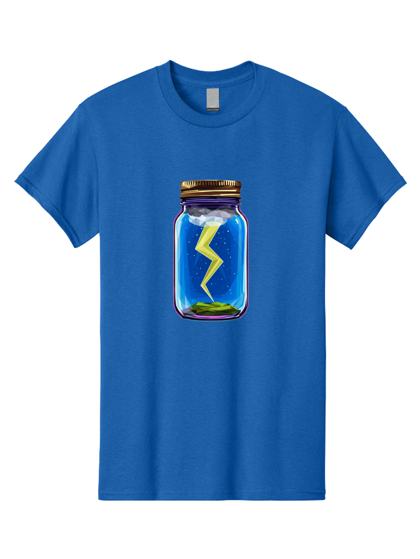 Lightning-In-A-Jar-2 Men'S Graphic Tee, 100% Cotton, Comfortable Casual Summer Wear, Machine Washable, Vintage Camera, Old Camera, Antique Camera, Black Camera, Classic Photography, Photography Equipment, Nostalgic Device, Film Camera, Bam774