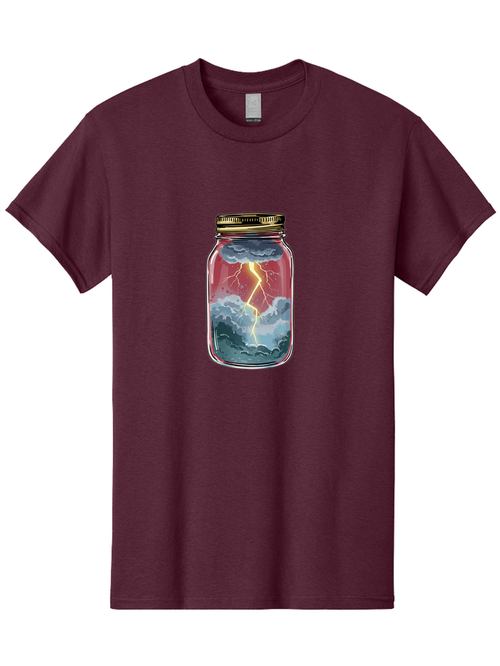 Lightning-In-A-Jar-3 Men'S Graphic Tee, 100% Cotton, Comfortable Casual Summer Wear, Machine Washable, Vintage Camera, Old Camera, Antique Camera, Black Camera, Classic Photography, Photography Equipment, Nostalgic Device, Film Camera, Bam775