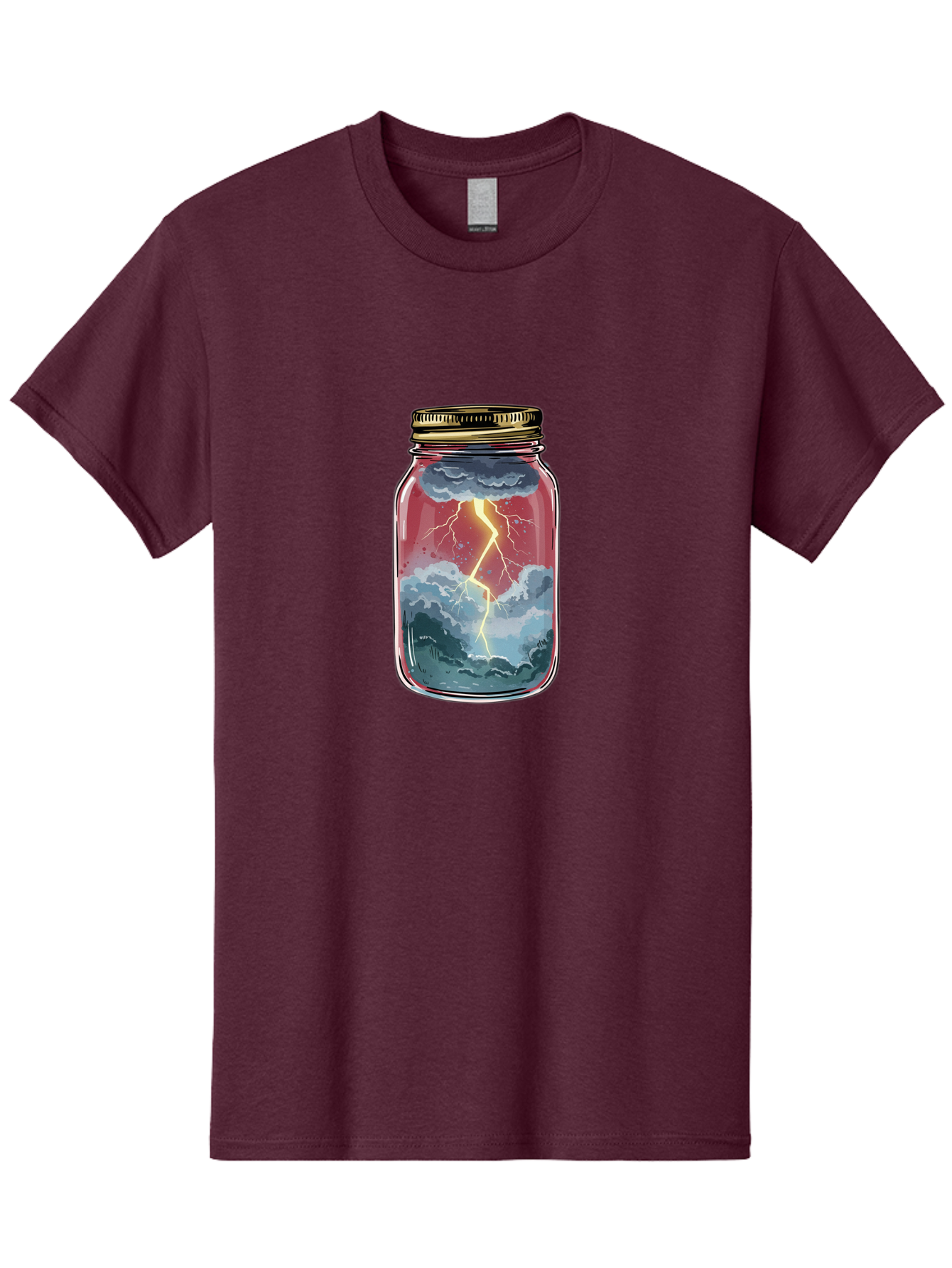 Lightning-In-A-Jar-3 Men'S Graphic Tee, 100% Cotton, Comfortable Casual Summer Wear, Machine Washable, Vintage Camera, Old Camera, Antique Camera, Black Camera, Classic Photography, Photography Equipment, Nostalgic Device, Film Camera, Bam775