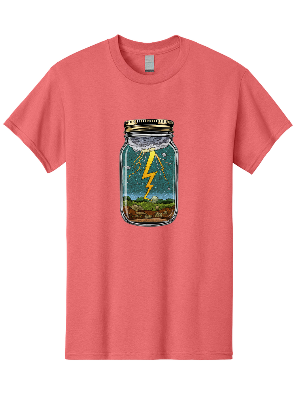 Lightning-In-A-Jar-4 Men'S Graphic Tee, 100% Cotton, Comfortable Casual Summer Wear, Machine Washable, Vintage Camera, Old Camera, Antique Camera, Black Camera, Classic Photography, Photography Equipment, Nostalgic Device, Film Camera, Bam776