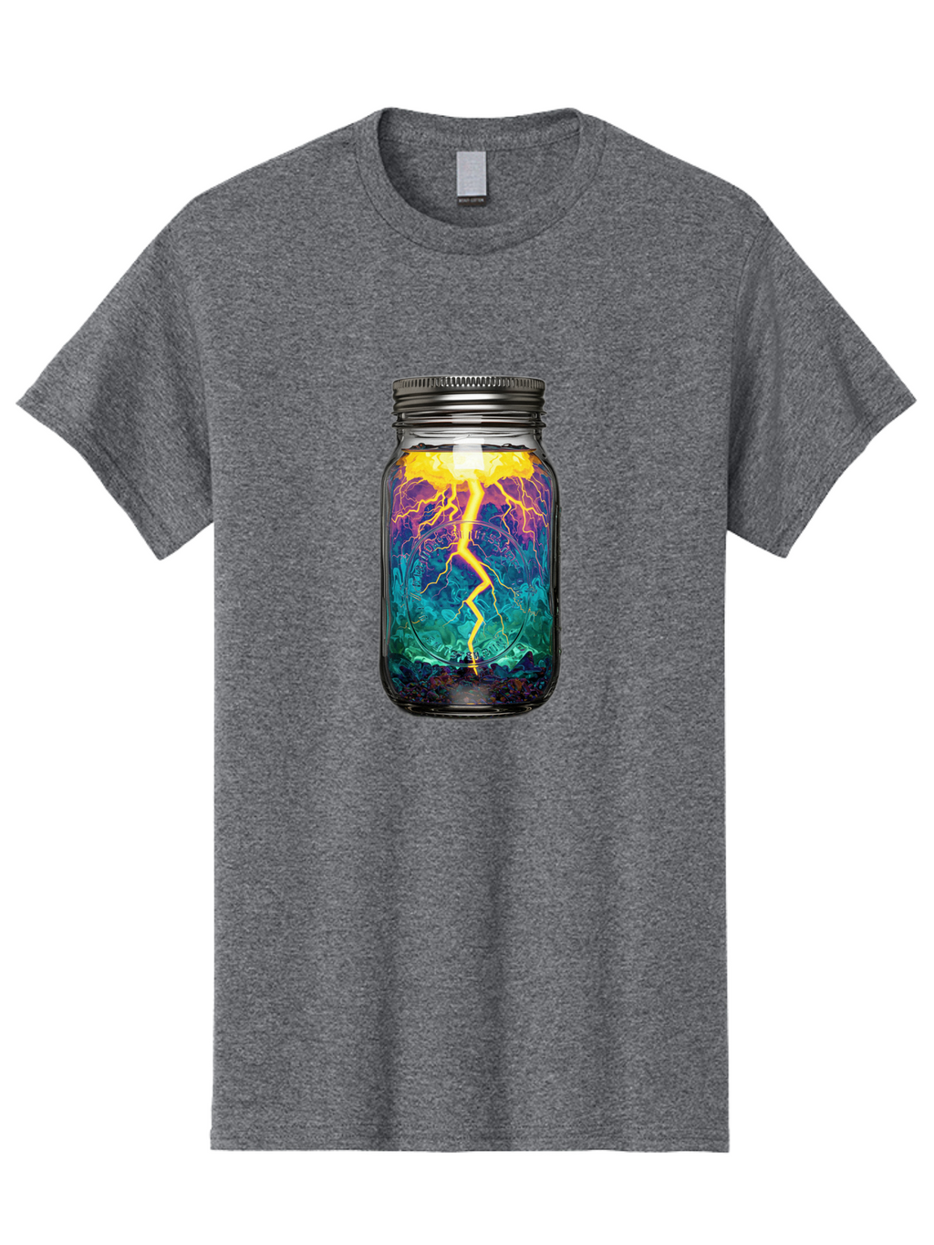 Lightning-In-A-Jar-6 Men'S Graphic Tee, 100% Cotton, Comfortable Casual Summer Wear, Machine Washable, Vintage Camera, Old Camera, Antique Camera, Black Camera, Classic Photography, Photography Equipment, Nostalgic Device, Film Camera, Bam778