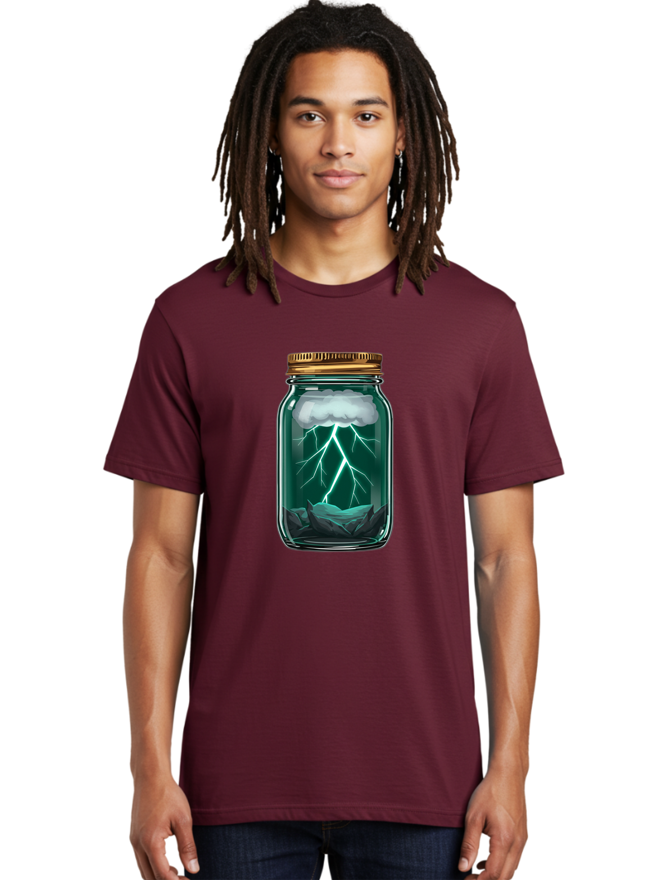Lightning-In-A-Jar-7 Men'S Graphic Tee, 100% Cotton, Comfortable Casual Summer Wear, Machine Washable, Vintage Camera, Old Camera, Antique Camera, Black Camera, Classic Photography, Photography Equipment, Nostalgic Device, Film Camera, Bam779