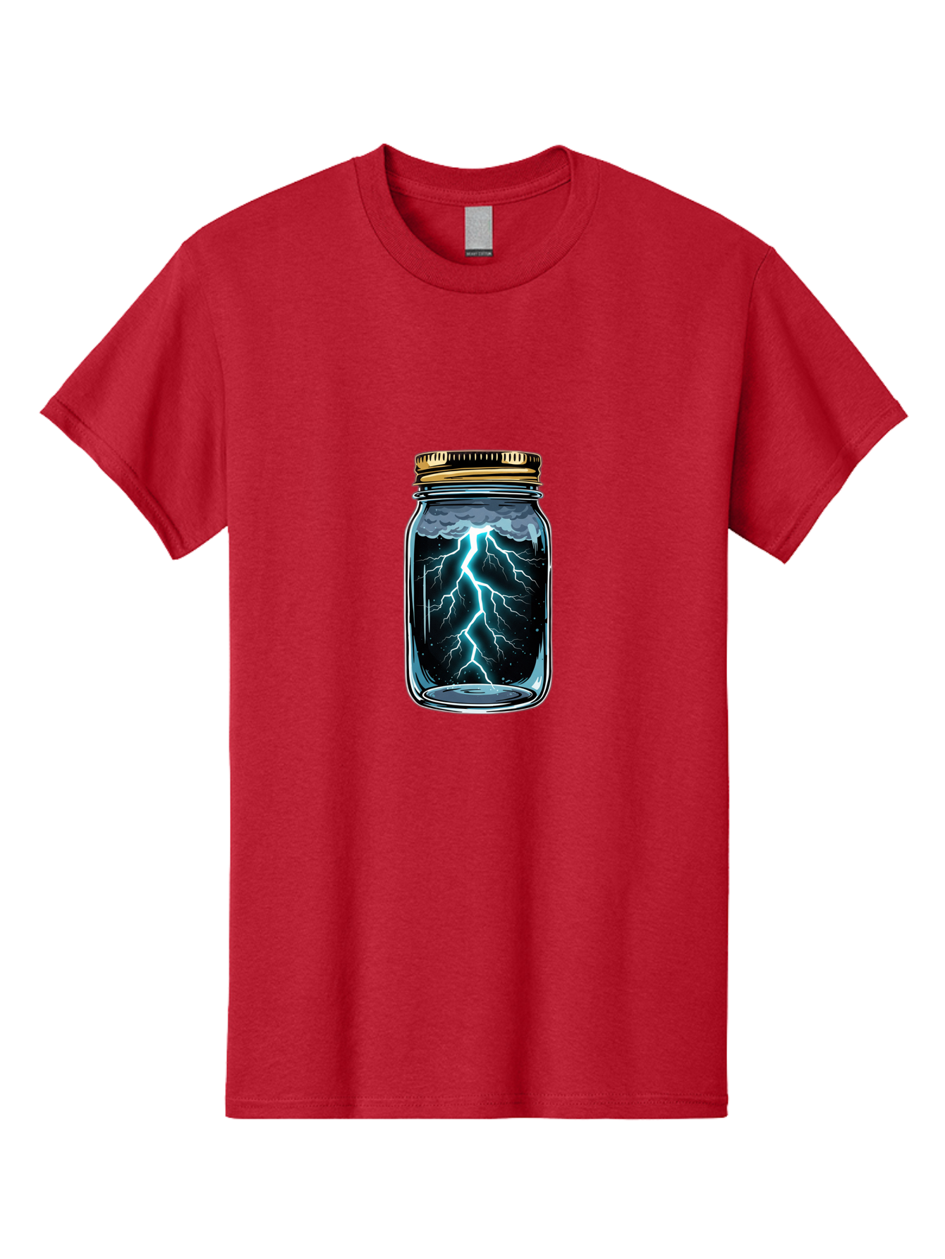 Lightning-In-A-Jar Men'S Graphic Tee, 100% Cotton, Comfortable Casual Summer Wear, Machine Washable, Vintage Camera, Old Camera, Antique Camera, Black Camera, Classic Photography, Photography Equipment, Nostalgic Device, Film Camera, Bam781