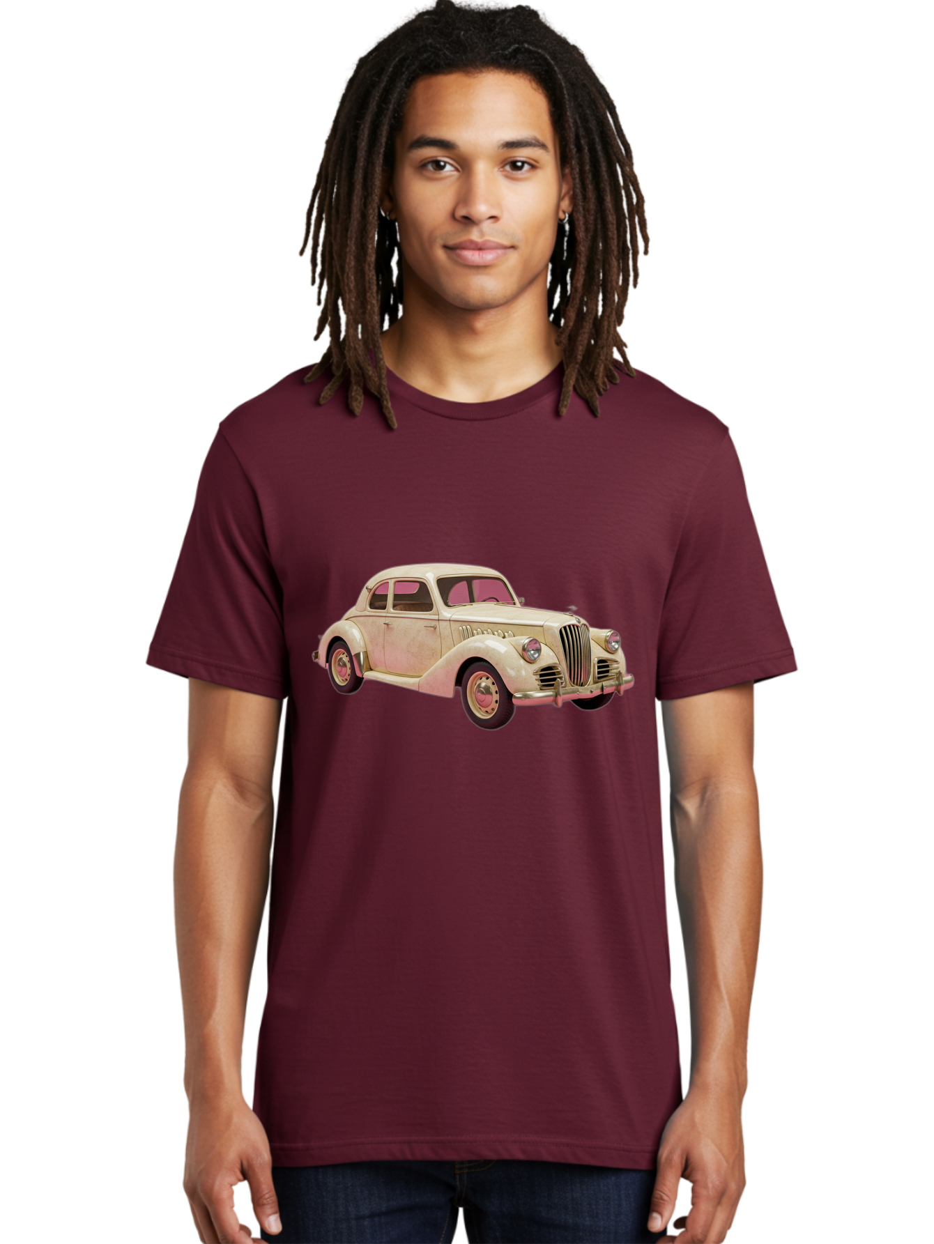 Lincoln-Zephyr Men'S Graphic Tee, 100% Cotton, Comfortable Casual Summer Wear, Machine Washable, Vintage Camera, Old Camera, Antique Camera, Black Camera, Classic Photography, Photography Equipment, Nostalgic Device, Film Camera, Camera Art Bam783