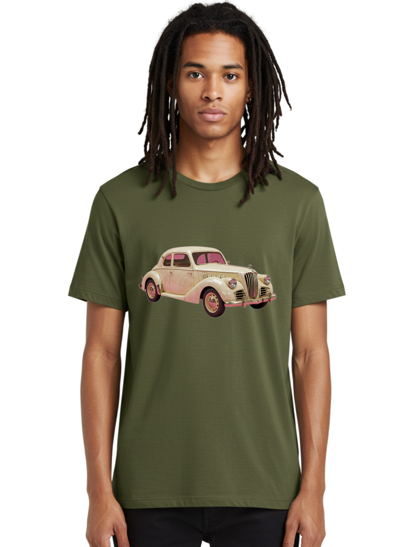 Lincoln-Zephyr Men'S Graphic Tee, 100% Cotton, Comfortable Casual Summer Wear, Machine Washable, Vintage Camera, Old Camera, Antique Camera, Black Camera, Classic Photography, Photography Equipment, Nostalgic Device, Film Camera, Camera Art Bam783