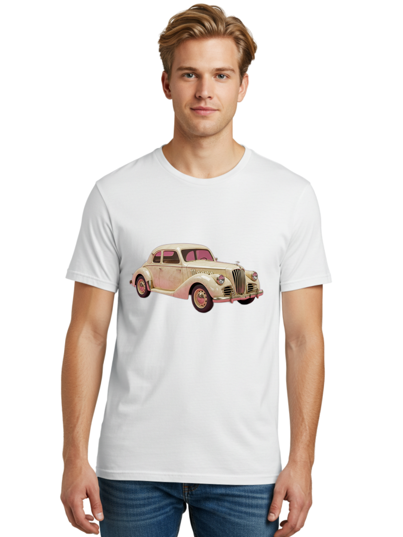 Lincoln-Zephyr Men'S Graphic Tee, 100% Cotton, Comfortable Casual Summer Wear, Machine Washable, Vintage Camera, Old Camera, Antique Camera, Black Camera, Classic Photography, Photography Equipment, Nostalgic Device, Film Camera, Camera Art Bam783