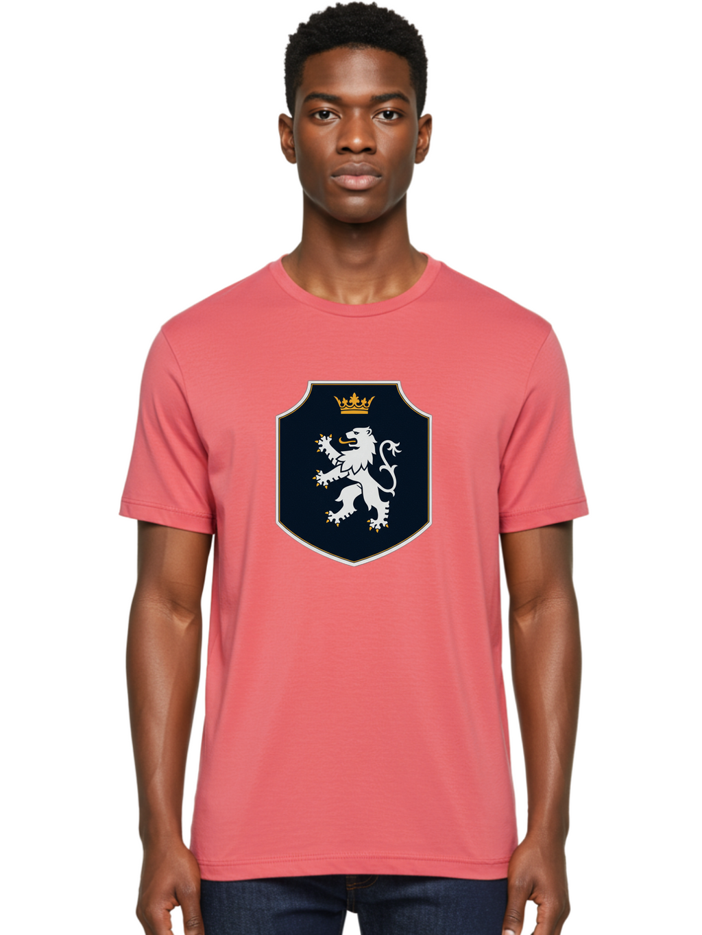 Lion-Crest Men'S Graphic Tee, 100% Cotton, Comfortable Casual Summer Wear, Machine Washable, Vintage Camera, Old Camera, Antique Camera, Black Camera, Classic Photography, Photography Equipment, Nostalgic Device, Film Camera, Camera Art Bam784