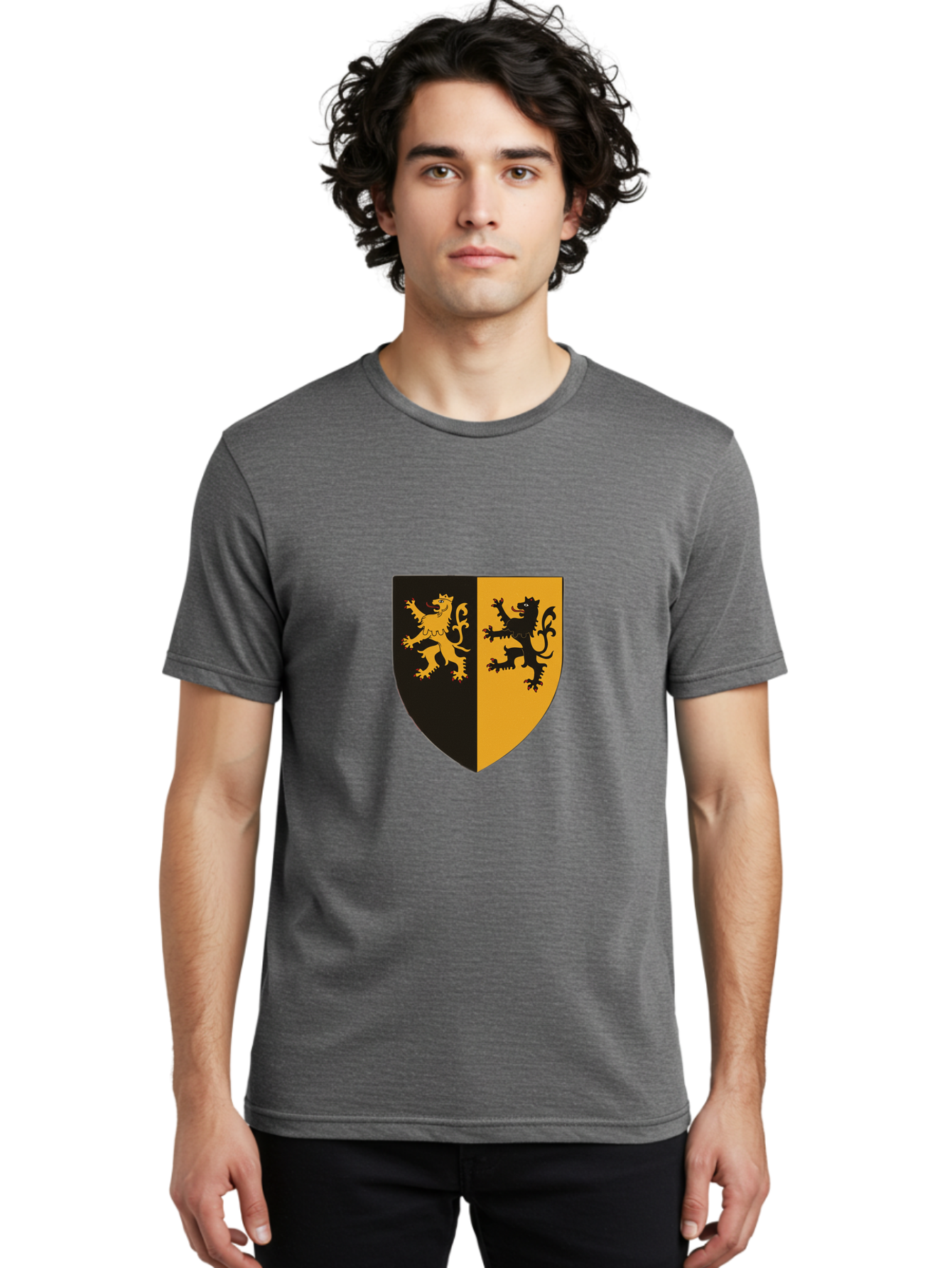 Lion-Shield Men'S Graphic Tee, 100% Cotton, Comfortable Casual Summer Wear, Machine Washable, Vintage Camera, Old Camera, Antique Camera, Black Camera, Classic Photography, Photography Equipment, Nostalgic Device, Film Camera, Camera Art Bam788