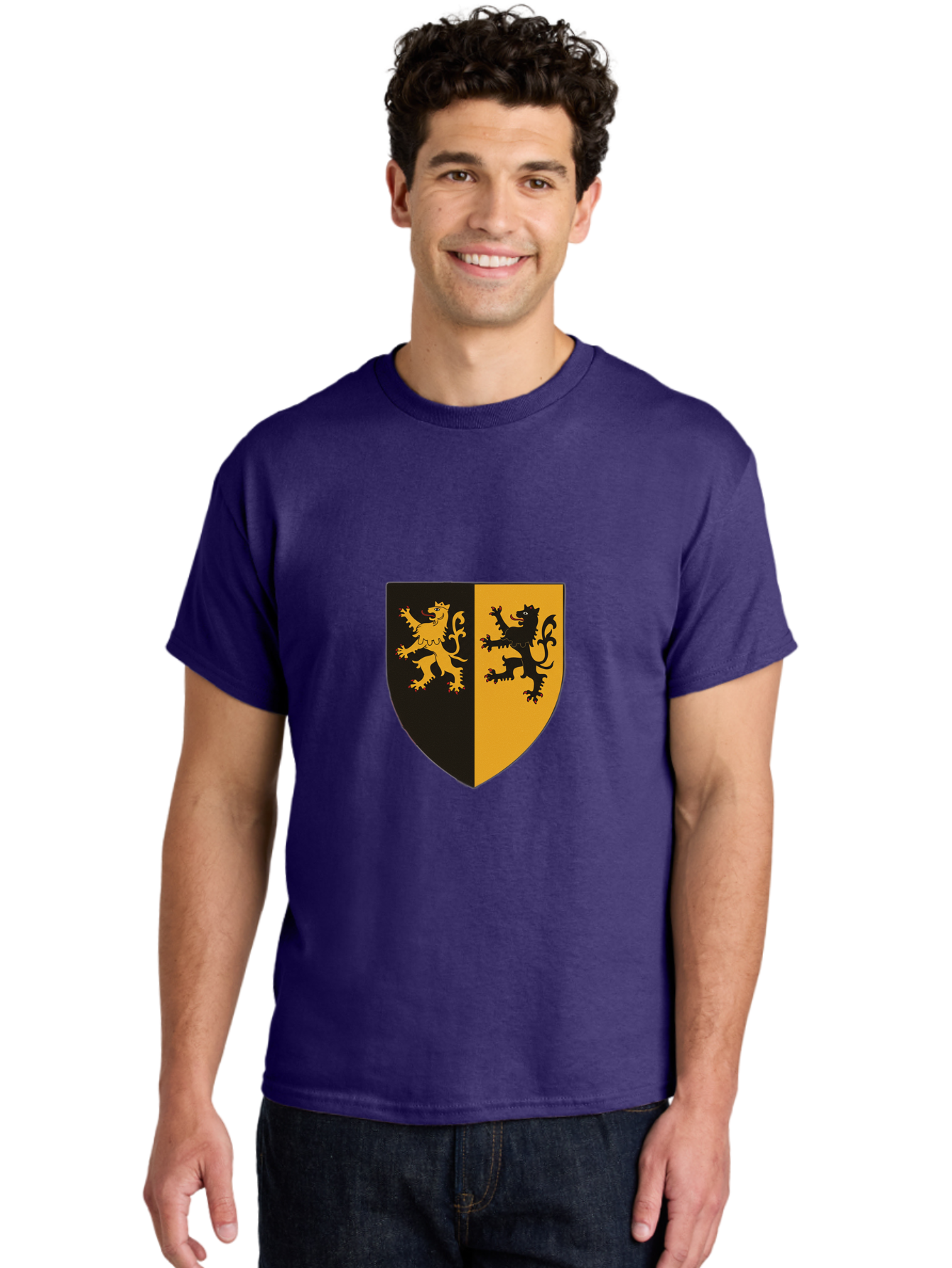 Lion-Shield Men'S Graphic Tee, 100% Cotton, Comfortable Casual Summer Wear, Machine Washable, Vintage Camera, Old Camera, Antique Camera, Black Camera, Classic Photography, Photography Equipment, Nostalgic Device, Film Camera, Camera Art Bam788