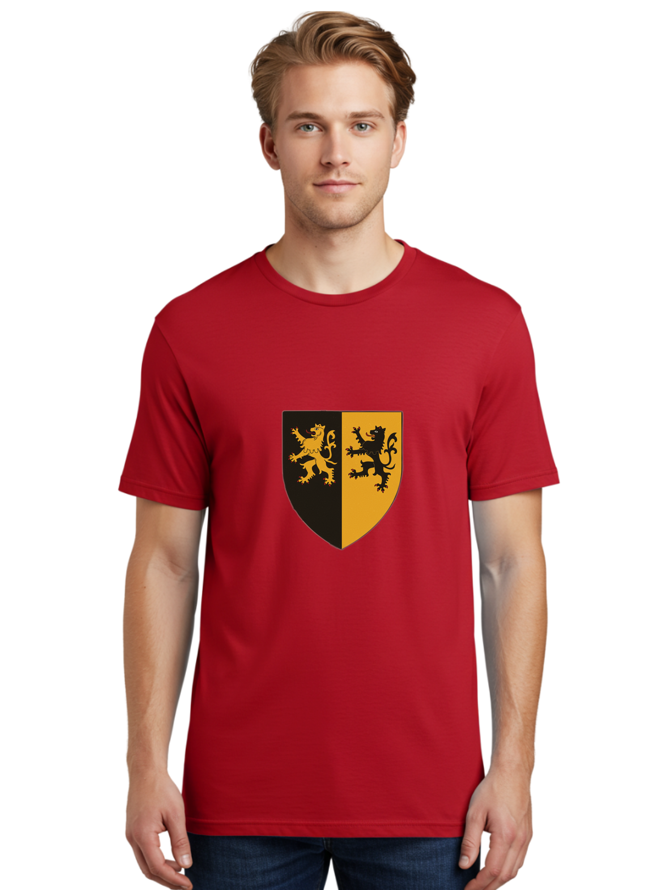 Lion-Shield Men'S Graphic Tee, 100% Cotton, Comfortable Casual Summer Wear, Machine Washable, Vintage Camera, Old Camera, Antique Camera, Black Camera, Classic Photography, Photography Equipment, Nostalgic Device, Film Camera, Camera Art Bam788
