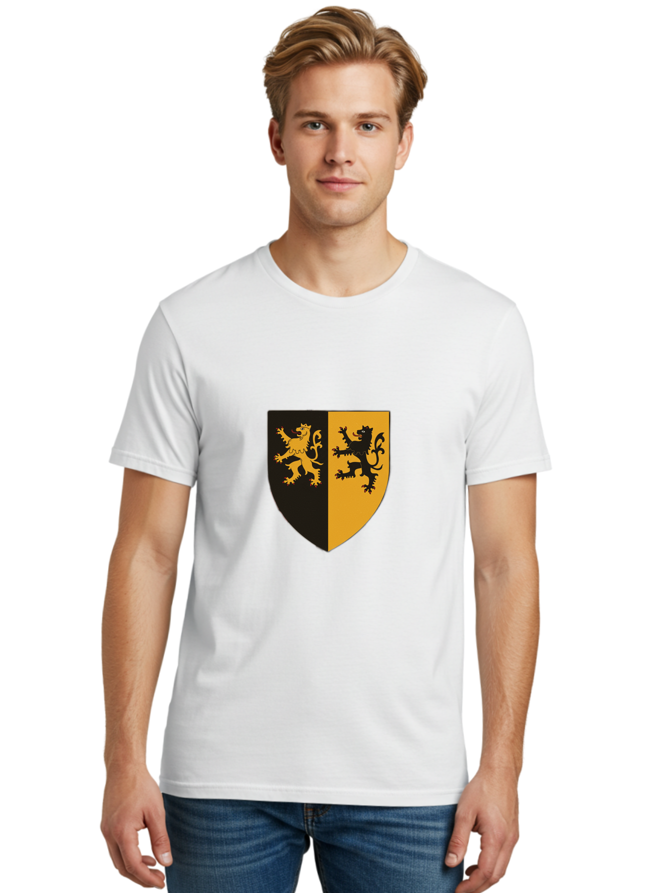 Lion-Shield Men'S Graphic Tee, 100% Cotton, Comfortable Casual Summer Wear, Machine Washable, Vintage Camera, Old Camera, Antique Camera, Black Camera, Classic Photography, Photography Equipment, Nostalgic Device, Film Camera, Camera Art Bam788