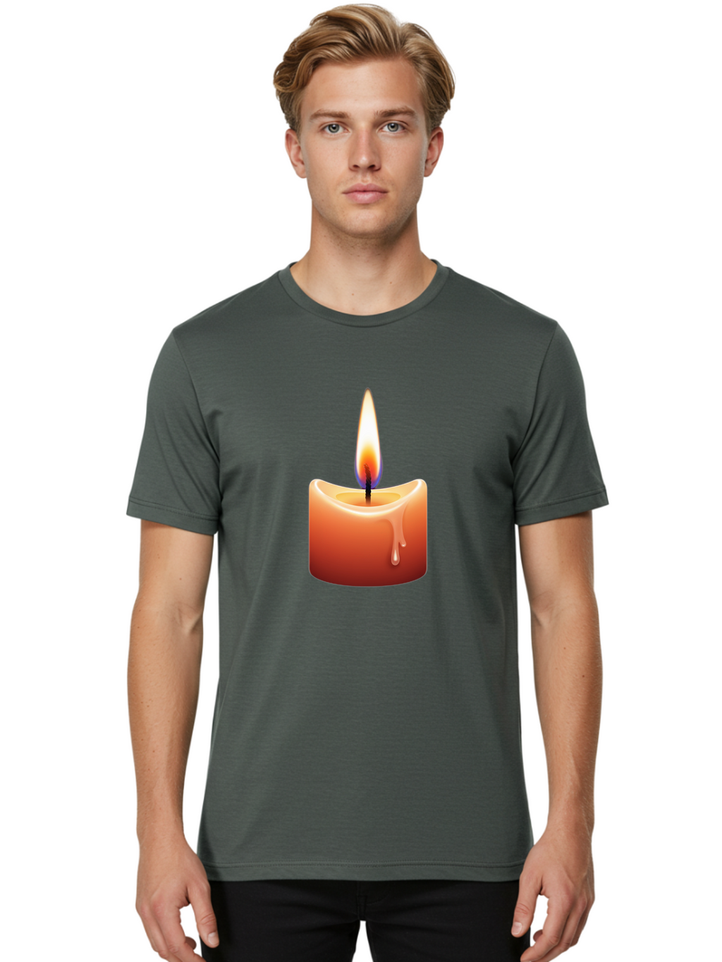 Lit-Candle Men'S Graphic Tee, 100% Cotton, Comfortable Casual Summer Wear, Machine Washable, Vintage Camera, Old Camera, Antique Camera, Black Camera, Classic Photography, Photography Equipment, Nostalgic Device, Film Camera, Camera Art Bam790