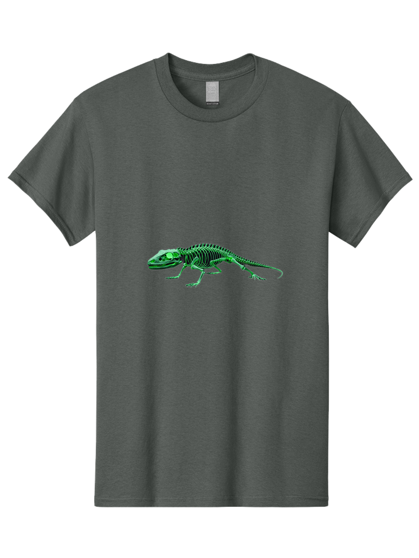 Lizard-Skeleton Men'S Graphic Tee, 100% Cotton, Comfortable Casual Summer Wear, Machine Washable, Vintage Camera, Old Camera, Antique Camera, Black Camera, Classic Photography, Photography Equipment, Nostalgic Device, Film Camera, Camera Art Bam793