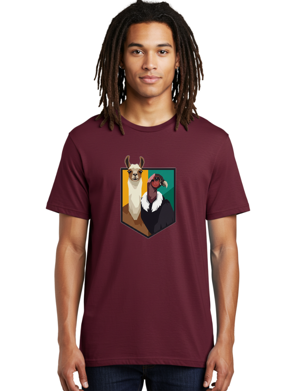 Llama-And-Goat Men'S Graphic Tee, 100% Cotton, Comfortable Casual Summer Wear, Machine Washable, Vintage Camera, Old Camera, Antique Camera, Black Camera, Classic Photography, Photography Equipment, Nostalgic Device, Film Camera, Camera Art Bam796