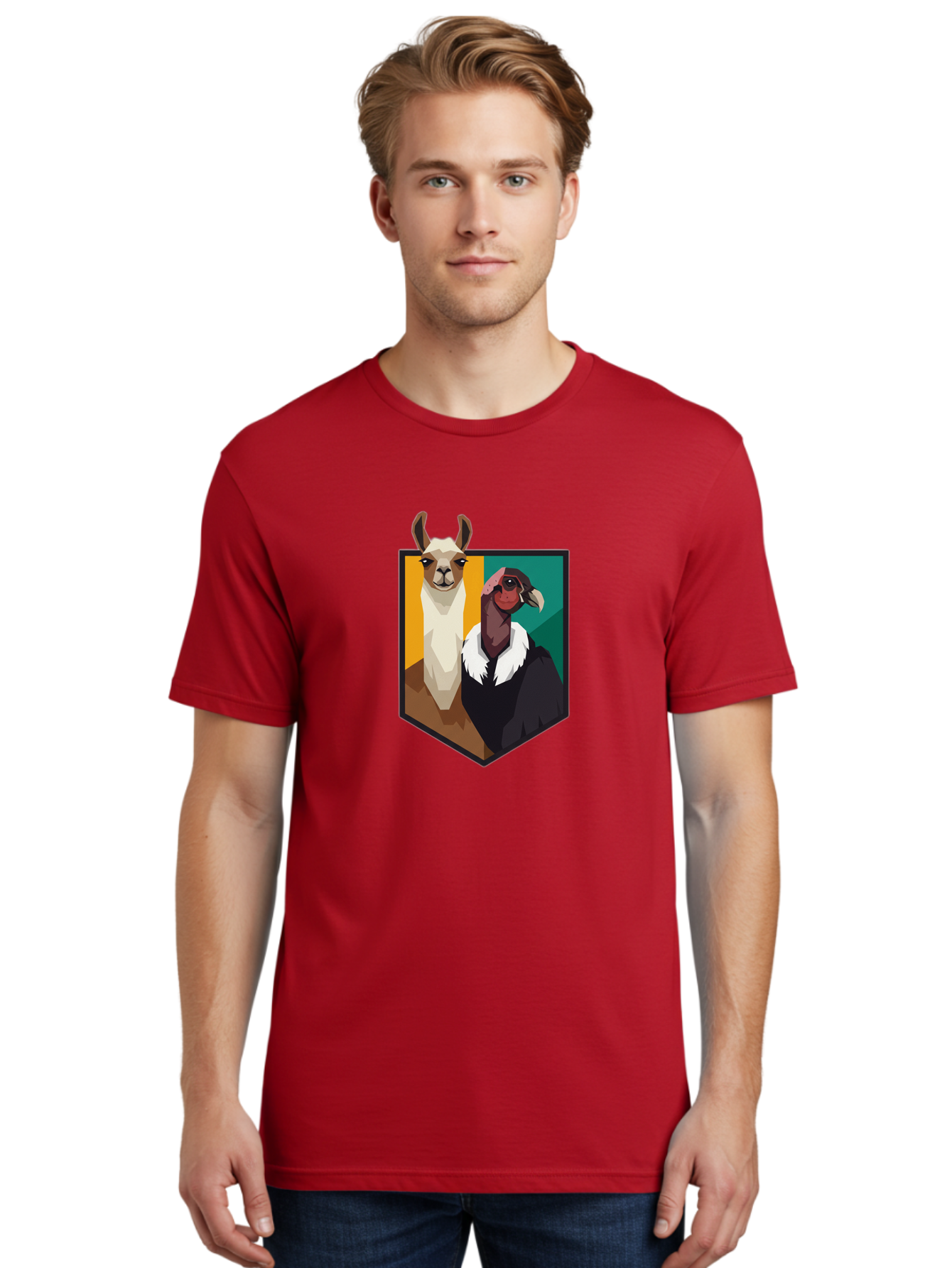 Llama-And-Goat Men'S Graphic Tee, 100% Cotton, Comfortable Casual Summer Wear, Machine Washable, Vintage Camera, Old Camera, Antique Camera, Black Camera, Classic Photography, Photography Equipment, Nostalgic Device, Film Camera, Camera Art Bam796