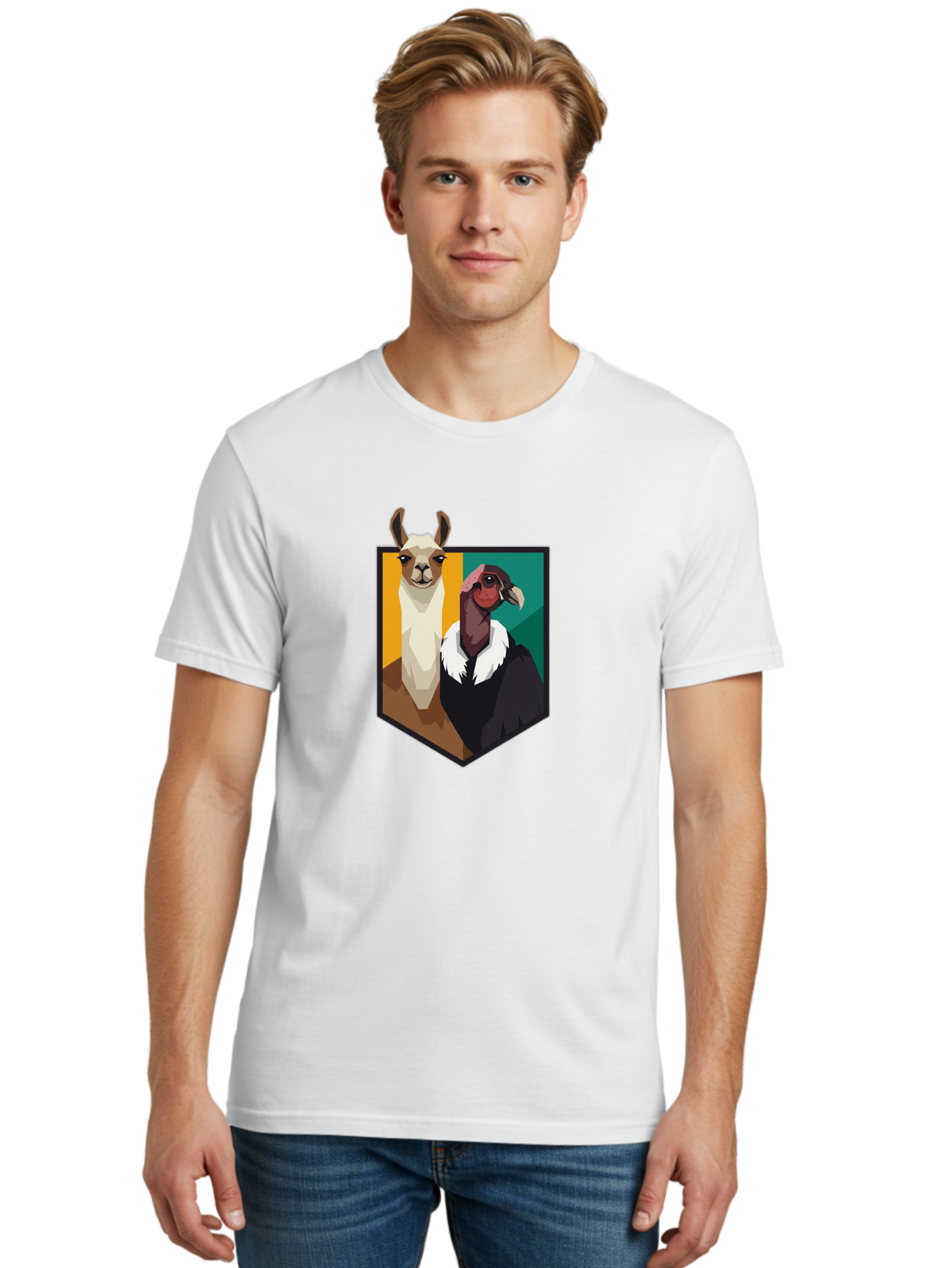 Llama-And-Goat Men'S Graphic Tee, 100% Cotton, Comfortable Casual Summer Wear, Machine Washable, Vintage Camera, Old Camera, Antique Camera, Black Camera, Classic Photography, Photography Equipment, Nostalgic Device, Film Camera, Camera Art Bam796
