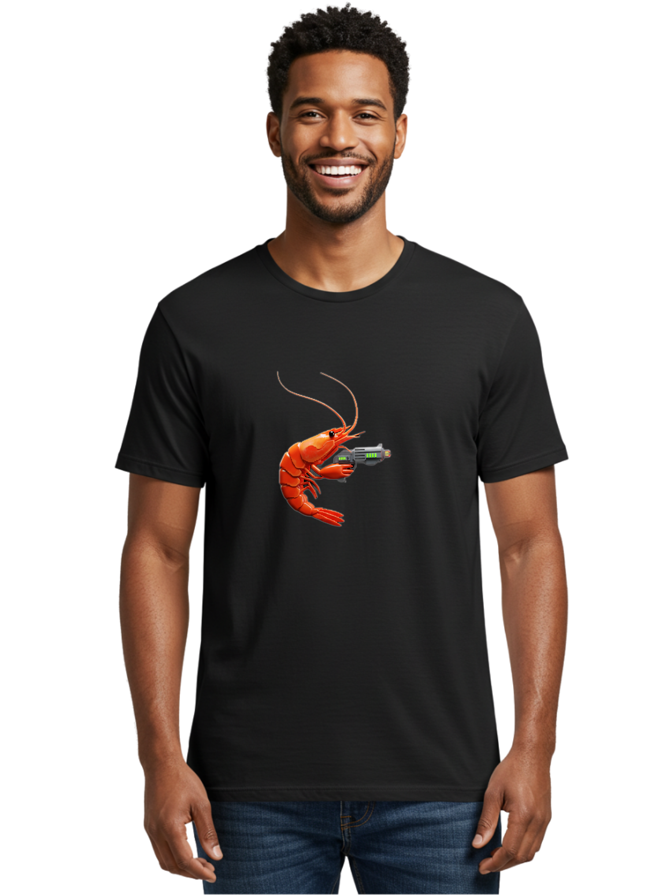Lobster-With-Gun Men'S Graphic Tee, 100% Cotton, Comfortable Casual Summer Wear, Machine Washable, Vintage Camera, Old Camera, Antique Camera, Black Camera, Classic Photography, Photography Equipment, Nostalgic Device, Film Camera, Camera Art Bam798