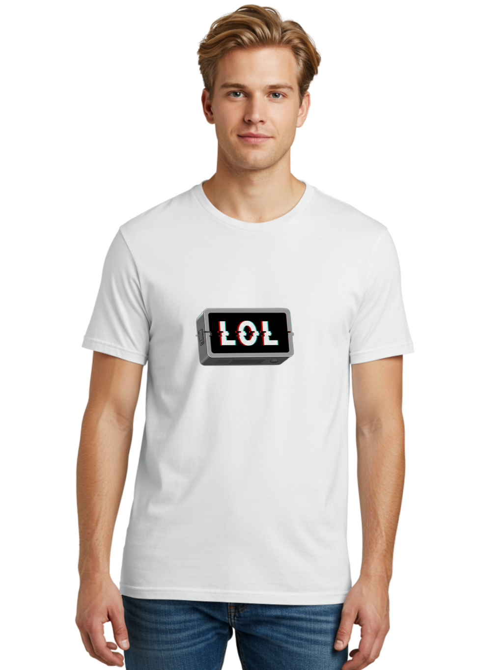 Lol-1 Men'S Graphic Tee, 100% Cotton, Comfortable Casual Summer Wear, Machine Washable, Vintage Camera, Old Camera, Antique Camera, Black Camera, Classic Photography, Photography Equipment, Nostalgic Device, Film Camera, Camera Art Bam799