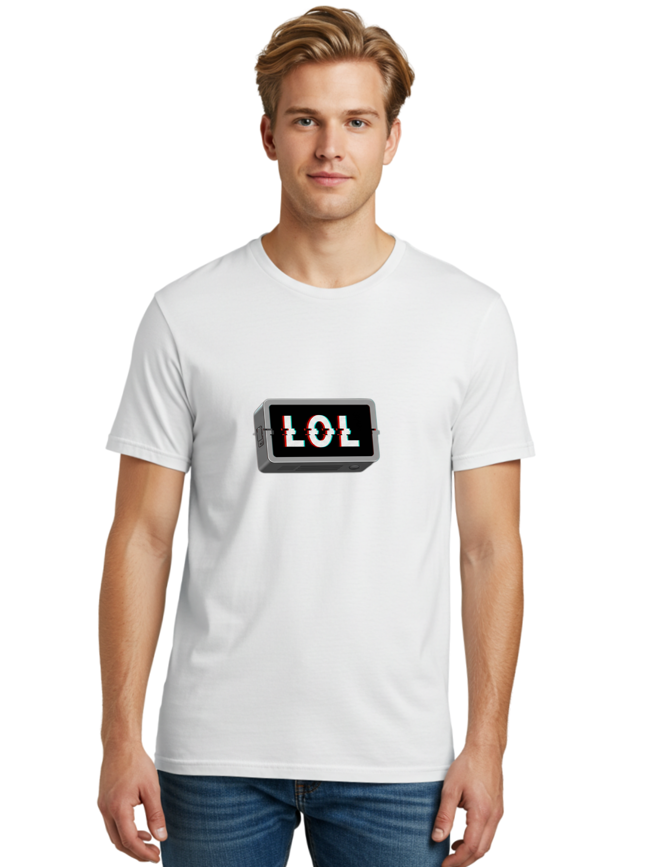 Lol-1 Men'S Graphic Tee, 100% Cotton, Comfortable Casual Summer Wear, Machine Washable, Vintage Camera, Old Camera, Antique Camera, Black Camera, Classic Photography, Photography Equipment, Nostalgic Device, Film Camera, Camera Art Bam799