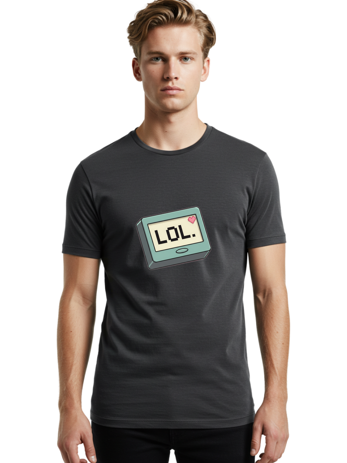 Lol-2 Men'S Graphic Tee, 100% Cotton, Comfortable Casual Summer Wear, Machine Washable, Vintage Camera, Old Camera, Antique Camera, Black Camera, Classic Photography, Photography Equipment, Nostalgic Device, Film Camera, Camera Art Bam800