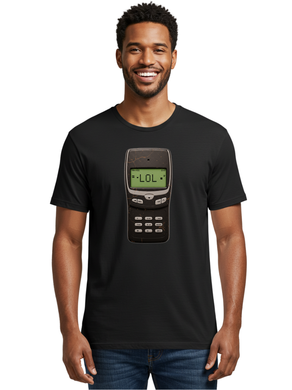 Lol-Cellphone Men'S Graphic Tee, 100% Cotton, Comfortable Casual Summer Wear, Machine Washable, Vintage Camera, Old Camera, Antique Camera, Black Camera, Classic Photography, Photography Equipment, Nostalgic Device, Film Camera, Camera Art Bam801