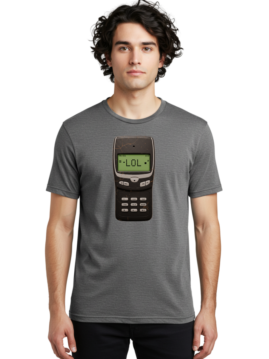 Lol-Cellphone Men'S Graphic Tee, 100% Cotton, Comfortable Casual Summer Wear, Machine Washable, Vintage Camera, Old Camera, Antique Camera, Black Camera, Classic Photography, Photography Equipment, Nostalgic Device, Film Camera, Camera Art Bam801