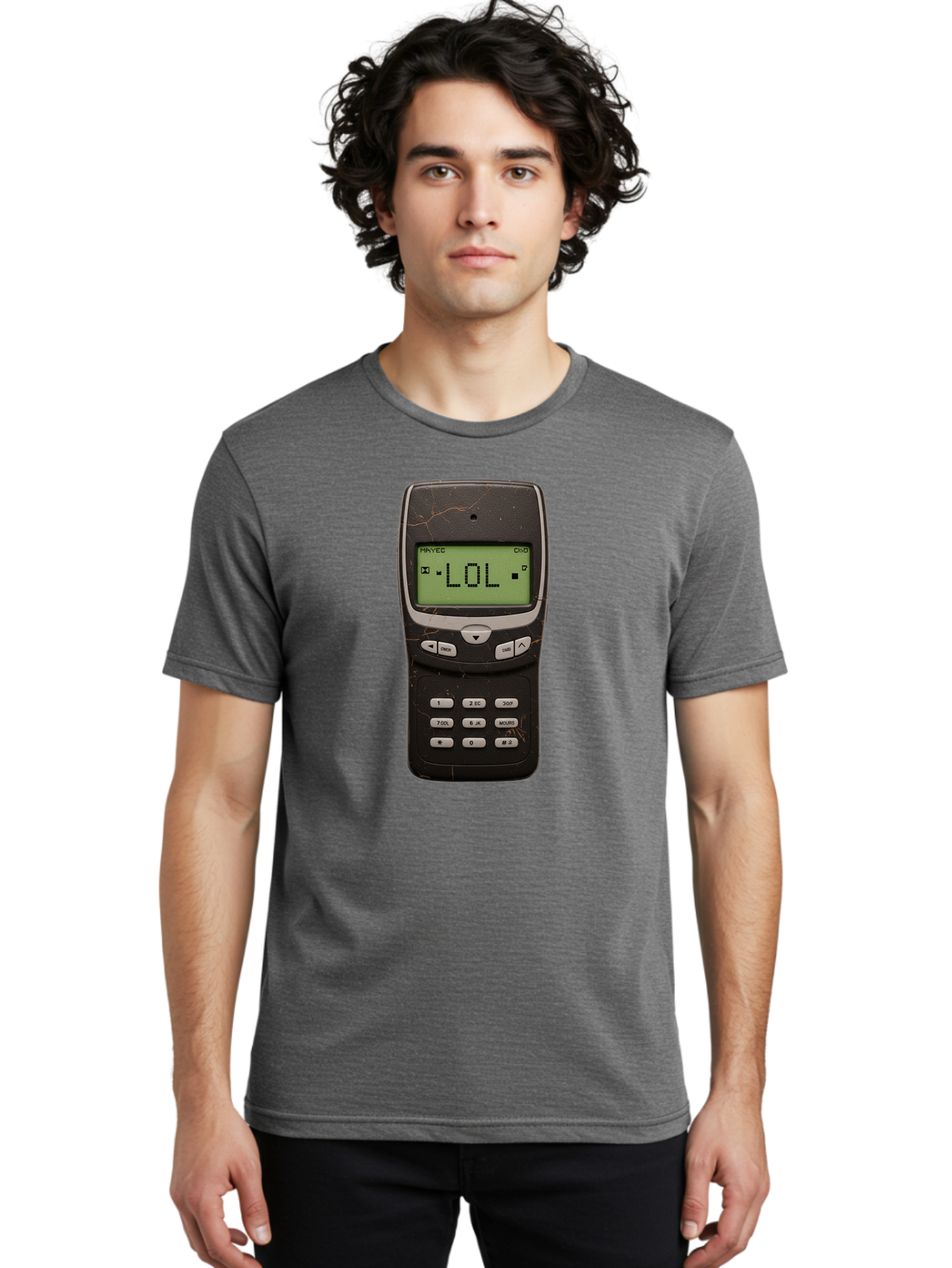 Lol-Cellphone Men'S Graphic Tee, 100% Cotton, Comfortable Casual Summer Wear, Machine Washable, Vintage Camera, Old Camera, Antique Camera, Black Camera, Classic Photography, Photography Equipment, Nostalgic Device, Film Camera, Camera Art Bam801