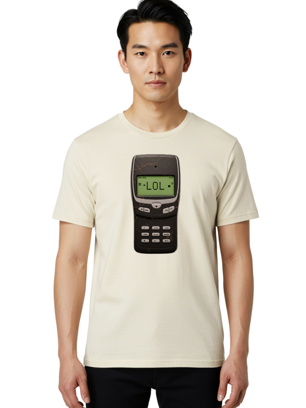 Lol-Cellphone Men'S Graphic Tee, 100% Cotton, Comfortable Casual Summer Wear, Machine Washable, Vintage Camera, Old Camera, Antique Camera, Black Camera, Classic Photography, Photography Equipment, Nostalgic Device, Film Camera, Camera Art Bam801