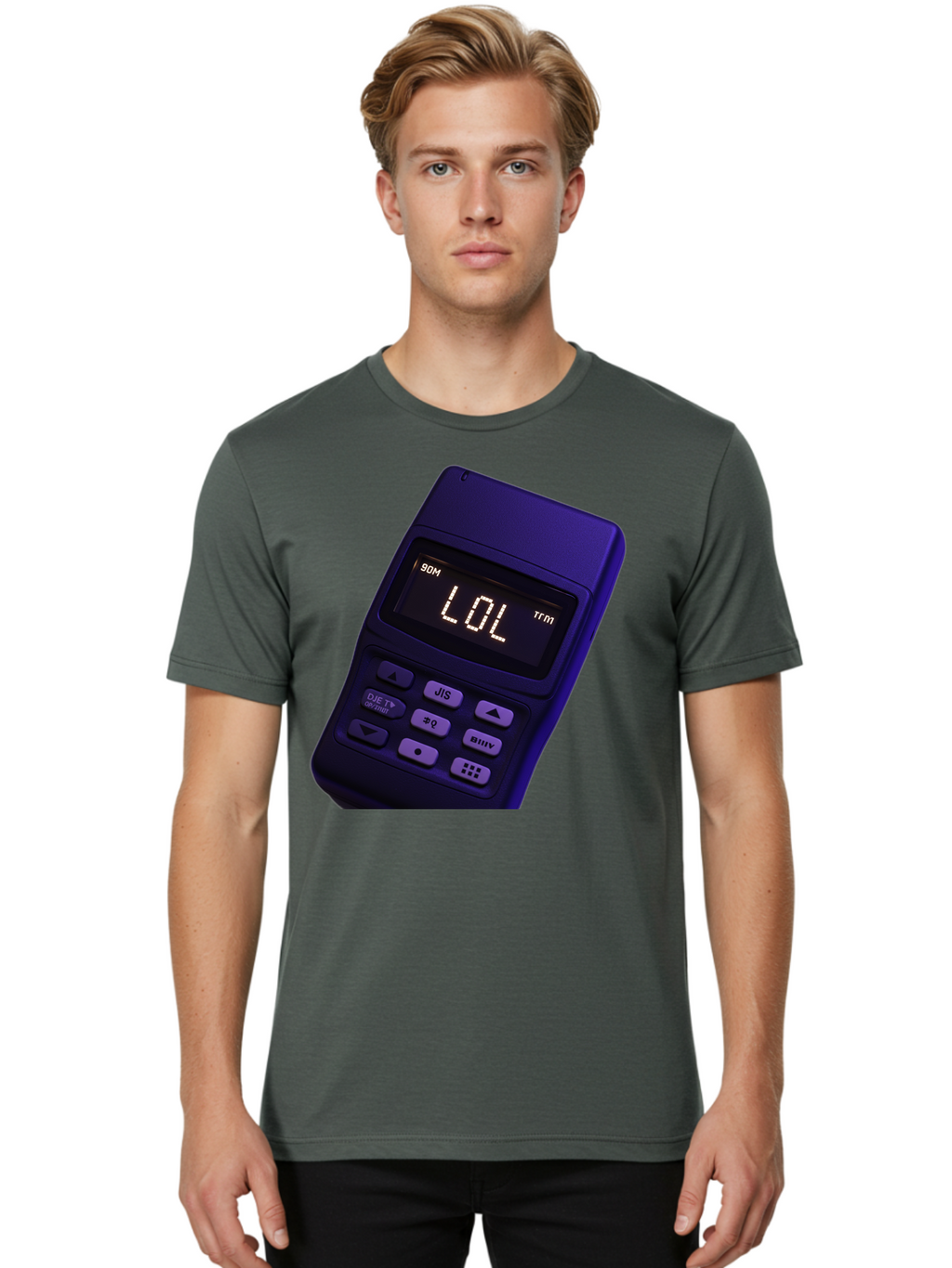 Lol-Pager Men'S Graphic Tee, 100% Cotton, Comfortable Casual Summer Wear, Machine Washable, Vintage Camera, Old Camera, Antique Camera, Black Camera, Classic Photography, Photography Equipment, Nostalgic Device, Film Camera, Camera Art Bam804