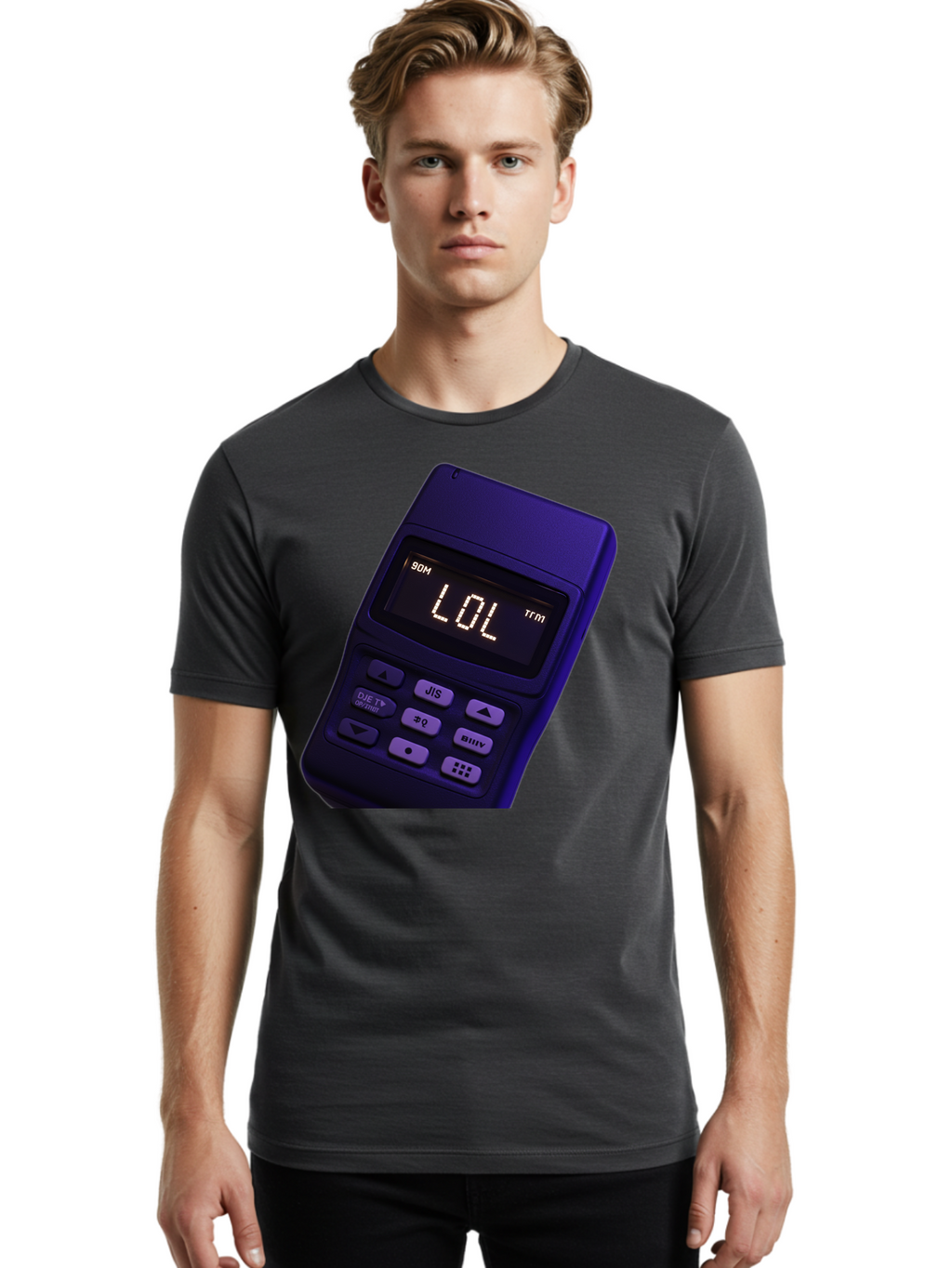 Lol-Pager Men'S Graphic Tee, 100% Cotton, Comfortable Casual Summer Wear, Machine Washable, Vintage Camera, Old Camera, Antique Camera, Black Camera, Classic Photography, Photography Equipment, Nostalgic Device, Film Camera, Camera Art Bam804