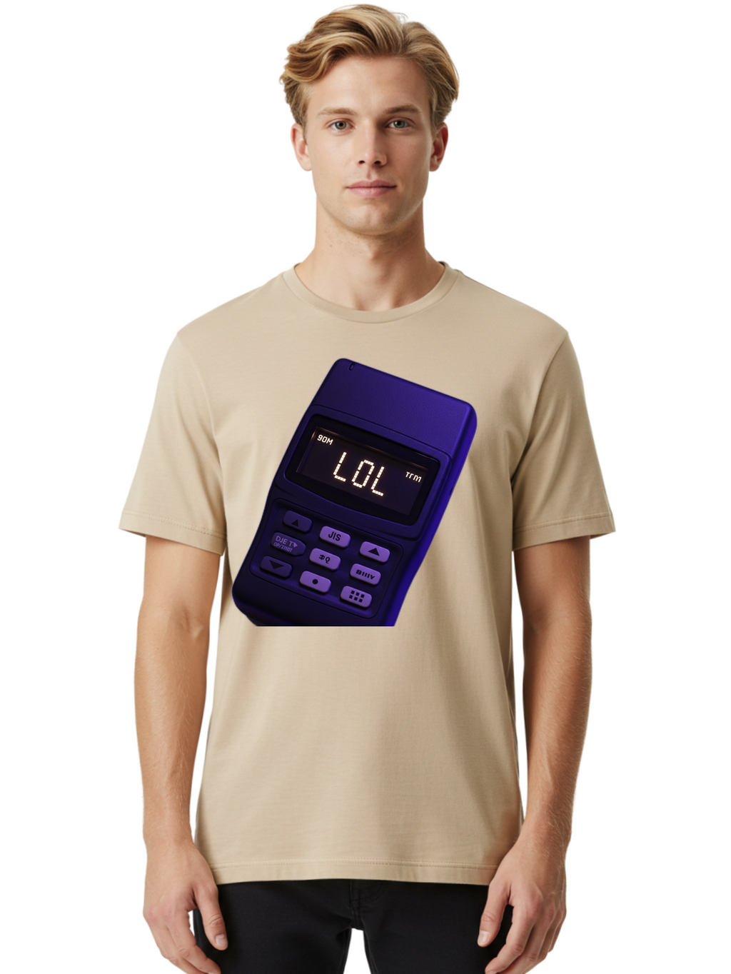 Lol-Pager Men'S Graphic Tee, 100% Cotton, Comfortable Casual Summer Wear, Machine Washable, Vintage Camera, Old Camera, Antique Camera, Black Camera, Classic Photography, Photography Equipment, Nostalgic Device, Film Camera, Camera Art Bam804