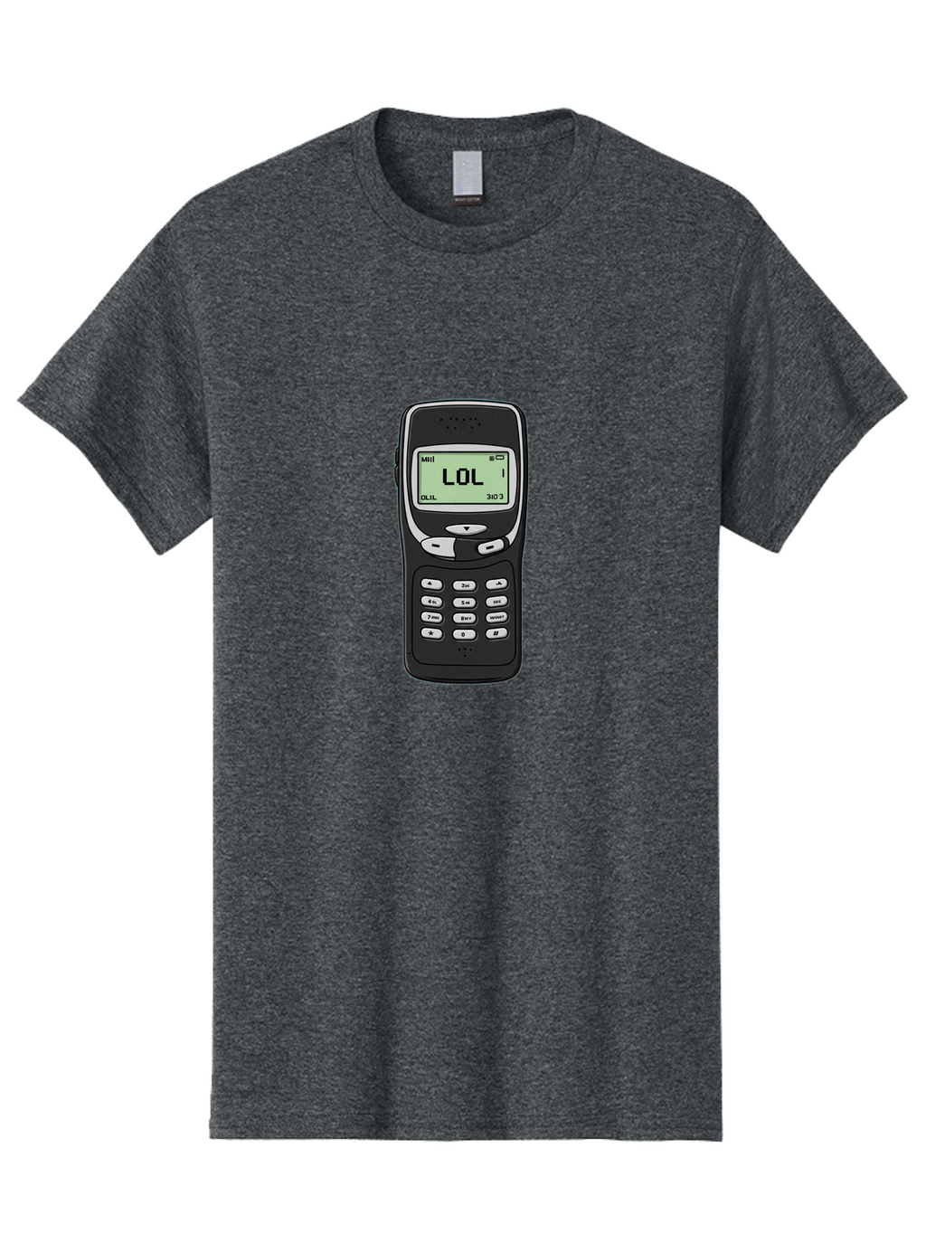 Lol-Phone-1 Men'S Graphic Tee, 100% Cotton, Comfortable Casual Summer Wear, Machine Washable, Vintage Camera, Old Camera, Antique Camera, Black Camera, Classic Photography, Photography Equipment, Nostalgic Device, Film Camera, Camera Art Bam805