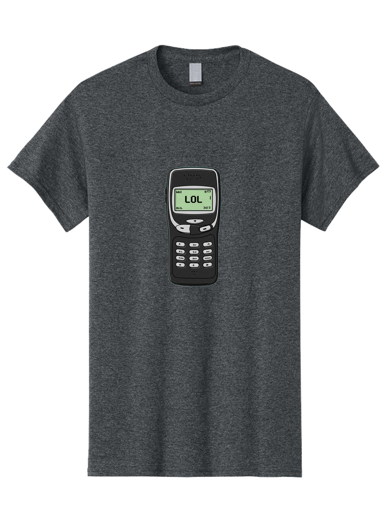 Lol-Phone-1 Men'S Graphic Tee, 100% Cotton, Comfortable Casual Summer Wear, Machine Washable, Vintage Camera, Old Camera, Antique Camera, Black Camera, Classic Photography, Photography Equipment, Nostalgic Device, Film Camera, Camera Art Bam805