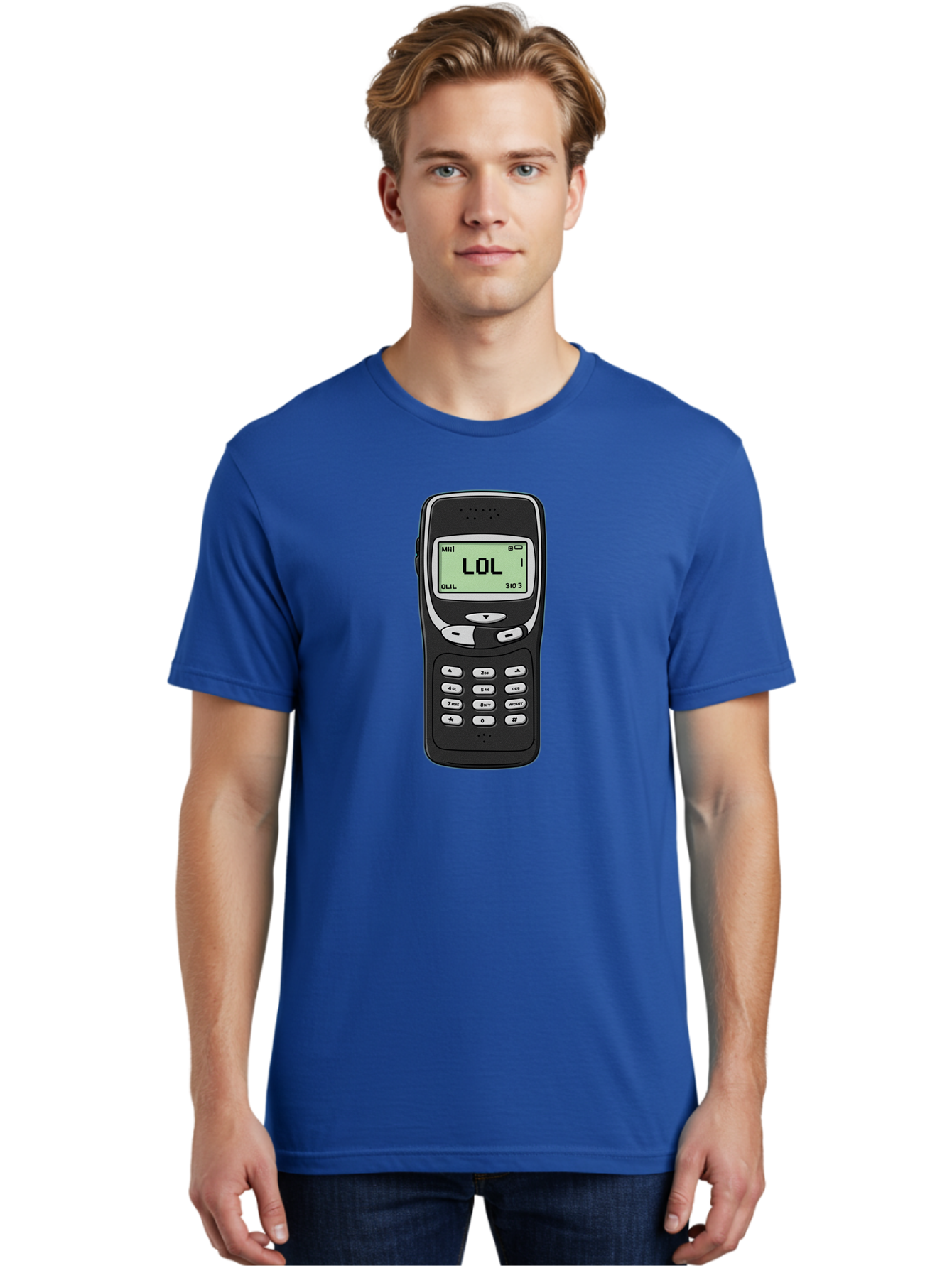 Lol-Phone-1 Men'S Graphic Tee, 100% Cotton, Comfortable Casual Summer Wear, Machine Washable, Vintage Camera, Old Camera, Antique Camera, Black Camera, Classic Photography, Photography Equipment, Nostalgic Device, Film Camera, Camera Art Bam805