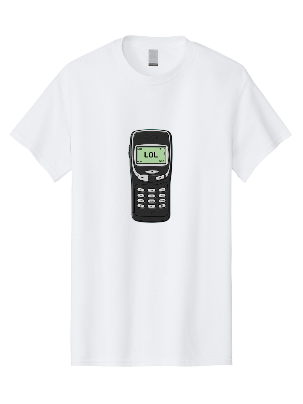 Lol-Phone-1 Men'S Graphic Tee, 100% Cotton, Comfortable Casual Summer Wear, Machine Washable, Vintage Camera, Old Camera, Antique Camera, Black Camera, Classic Photography, Photography Equipment, Nostalgic Device, Film Camera, Camera Art Bam805