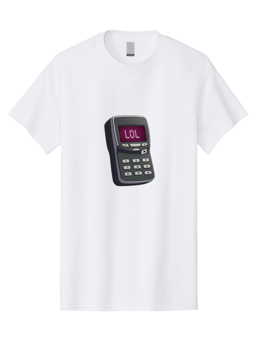 Lol-Phone-2 Men'S Graphic Tee, 100% Cotton, Comfortable Casual Summer Wear, Machine Washable, Vintage Camera, Old Camera, Antique Camera, Black Camera, Classic Photography, Photography Equipment, Nostalgic Device, Film Camera, Camera Art Bam806