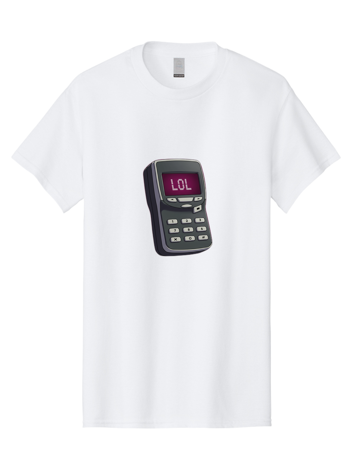 Lol-Phone-2 Men'S Graphic Tee, 100% Cotton, Comfortable Casual Summer Wear, Machine Washable, Vintage Camera, Old Camera, Antique Camera, Black Camera, Classic Photography, Photography Equipment, Nostalgic Device, Film Camera, Camera Art Bam806