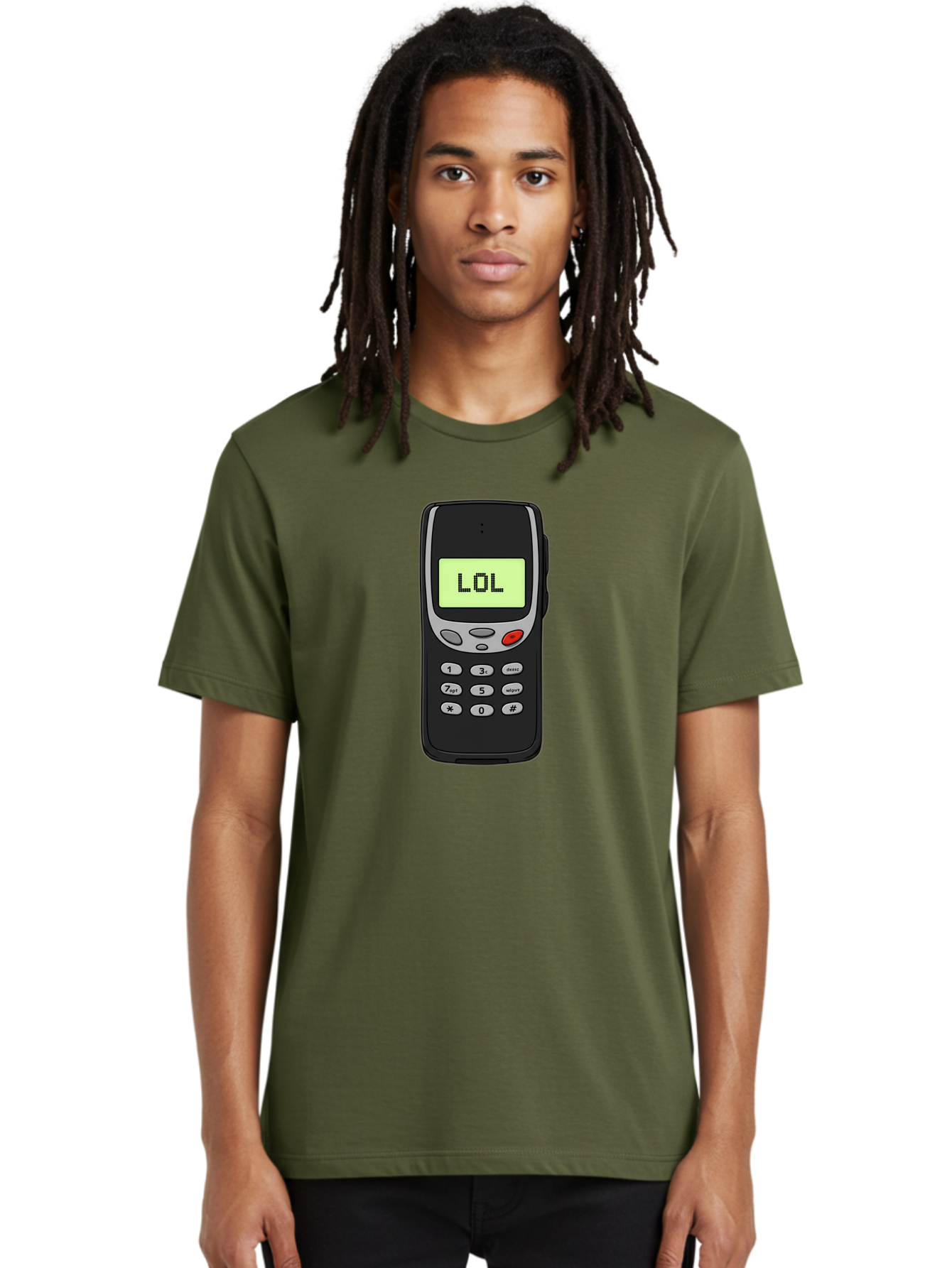 Lol-Phone-3 Men'S Graphic Tee, 100% Cotton, Comfortable Casual Summer Wear, Machine Washable, Vintage Camera, Old Camera, Antique Camera, Black Camera, Classic Photography, Photography Equipment, Nostalgic Device, Film Camera, Camera Art Bam807