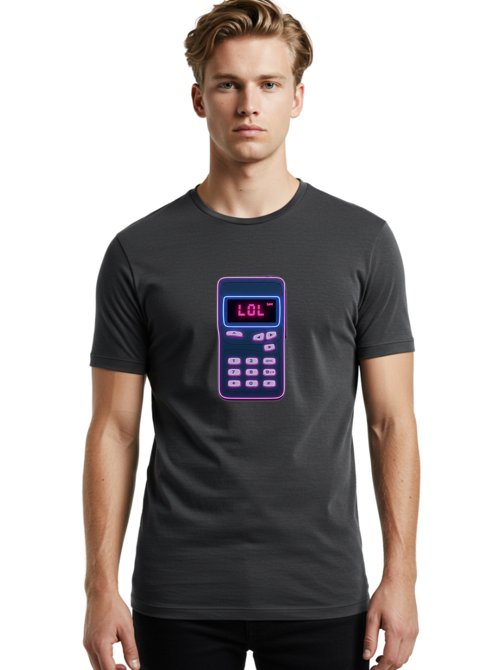 Lol-Phone Men'S Graphic Tee, 100% Cotton, Comfortable Casual Summer Wear, Machine Washable, Vintage Camera, Old Camera, Antique Camera, Black Camera, Classic Photography, Photography Equipment, Nostalgic Device, Film Camera, Camera Art Bam808