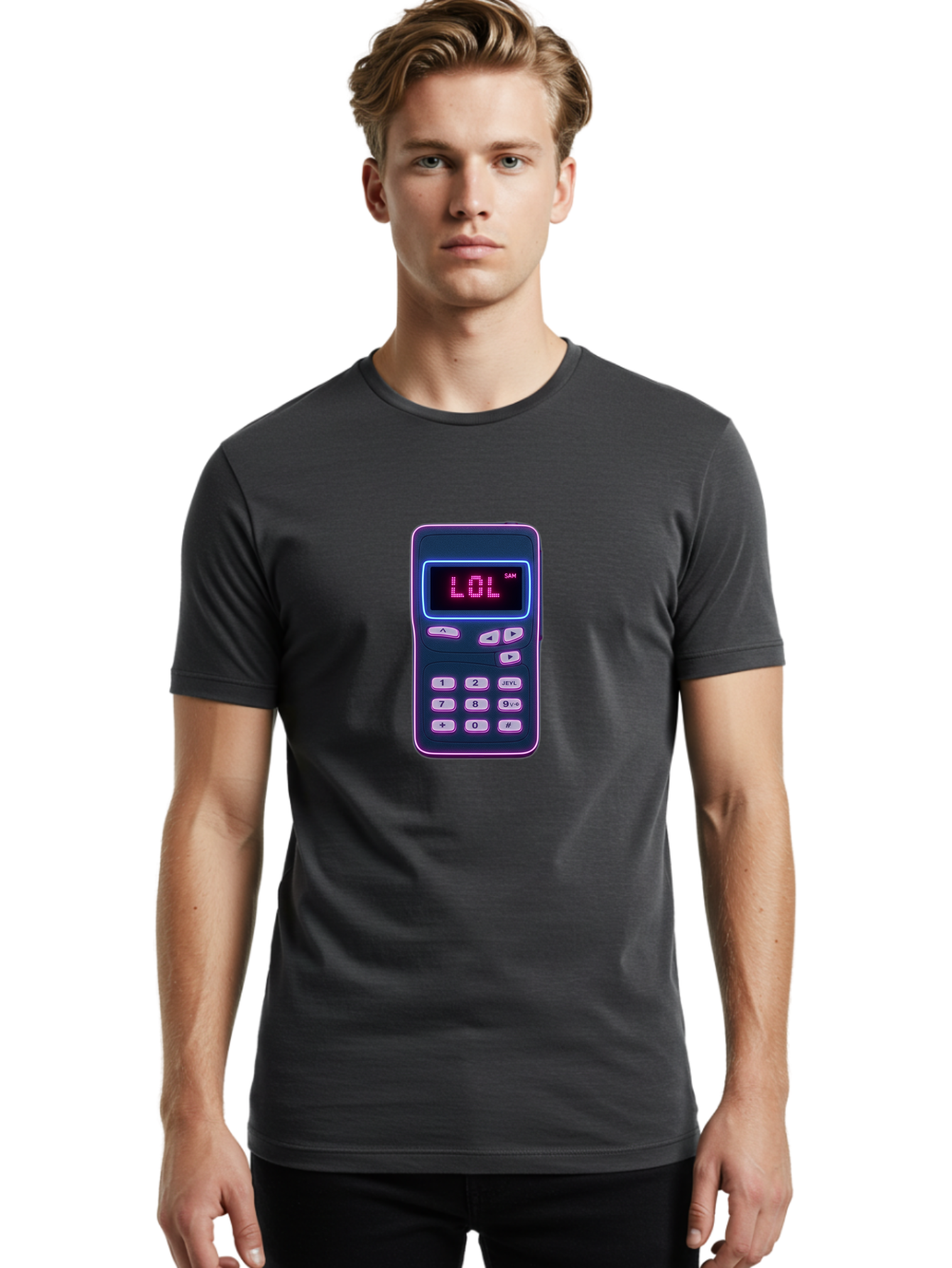 Lol-Phone Men'S Graphic Tee, 100% Cotton, Comfortable Casual Summer Wear, Machine Washable, Vintage Camera, Old Camera, Antique Camera, Black Camera, Classic Photography, Photography Equipment, Nostalgic Device, Film Camera, Camera Art Bam808