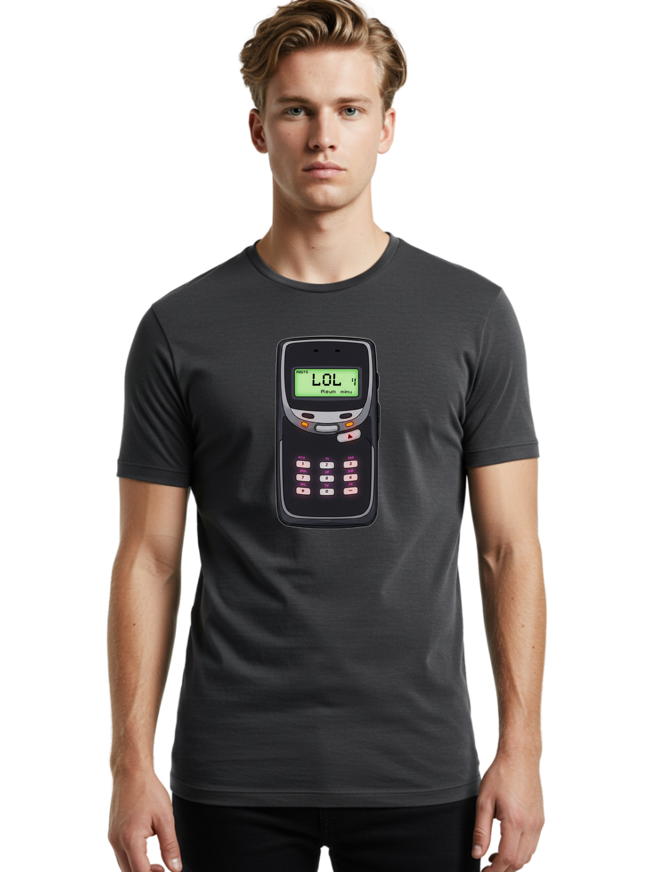 Lol Men'S Graphic Tee, 100% Cotton, Comfortable Casual Summer Wear, Machine Washable, Vintage Camera, Old Camera, Antique Camera, Black Camera, Classic Photography, Photography Equipment, Nostalgic Device, Film Camera, Camera Art Bam809