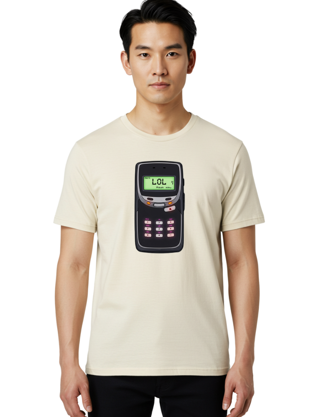 Lol Men'S Graphic Tee, 100% Cotton, Comfortable Casual Summer Wear, Machine Washable, Vintage Camera, Old Camera, Antique Camera, Black Camera, Classic Photography, Photography Equipment, Nostalgic Device, Film Camera, Camera Art Bam809