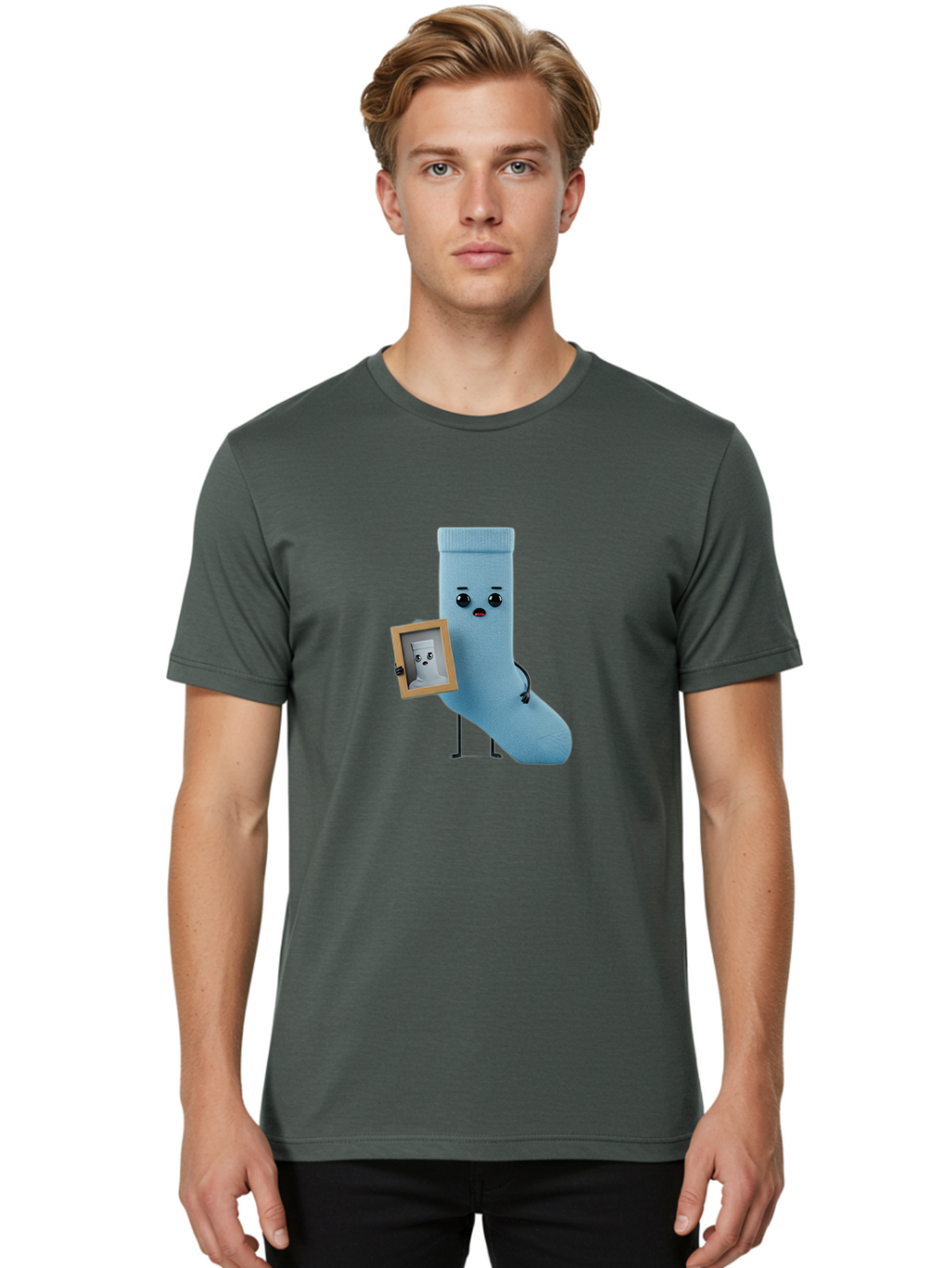Lost-Sock Men'S Graphic Tee, 100% Cotton, Comfortable Casual Summer Wear, Machine Washable, Vintage Camera, Old Camera, Antique Camera, Black Camera, Classic Photography, Photography Equipment, Nostalgic Device, Film Camera, Camera Art Bam810